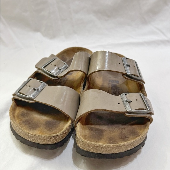 Birkenstock Beige Double-Strap Sandals - Picture 3 of 4
